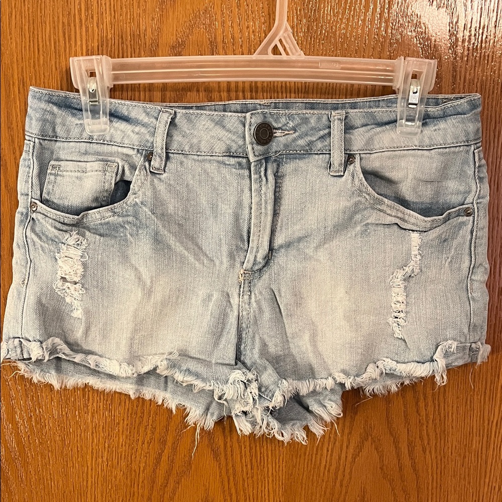 Refuge Distressed Jean Shorts